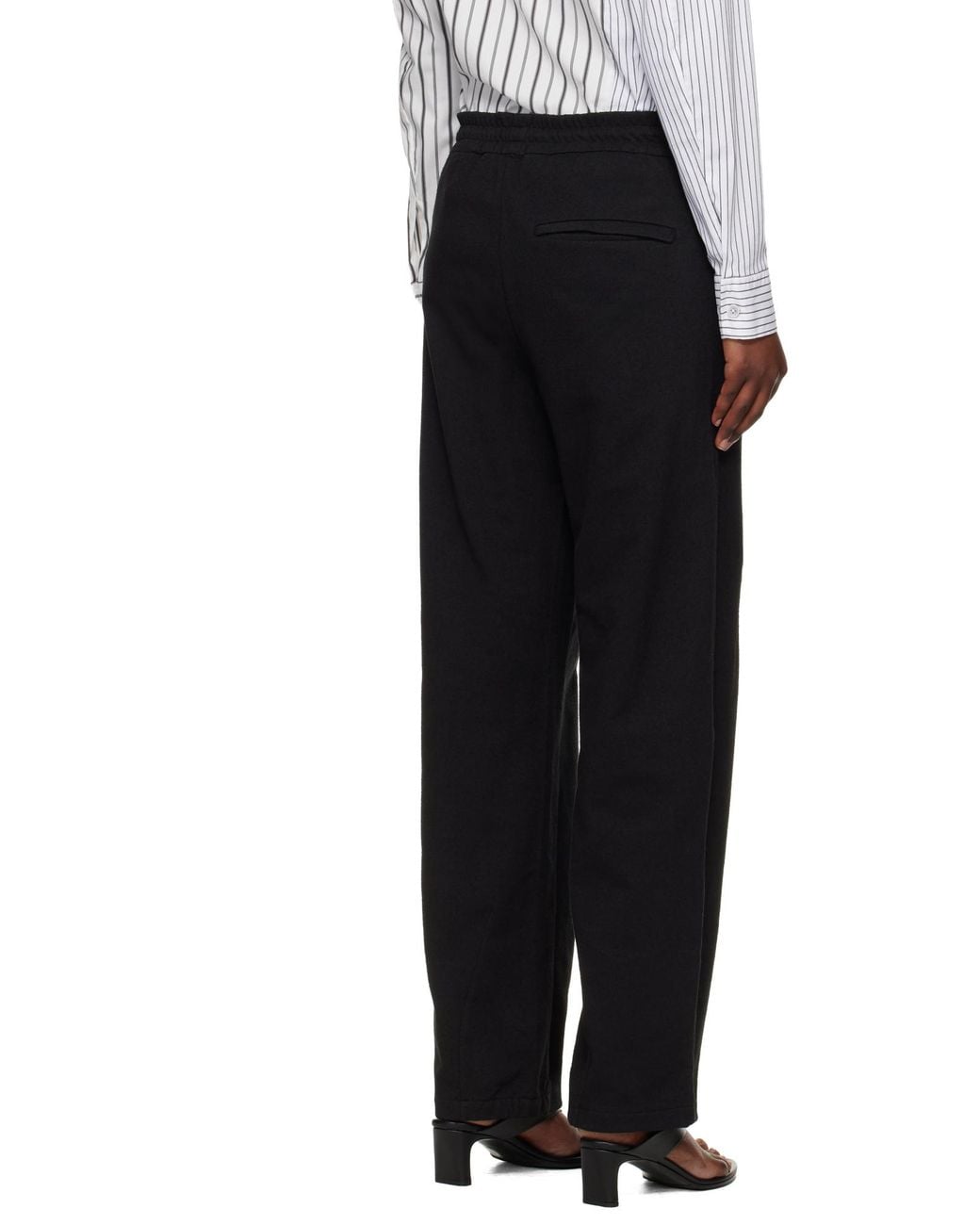 Post Archive Faction PAF Black Work Track Trousers