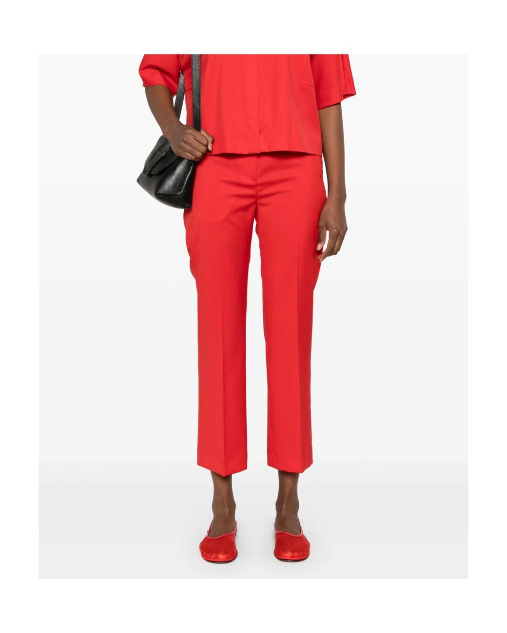 Loulou de Saison Red Sofe Trousers