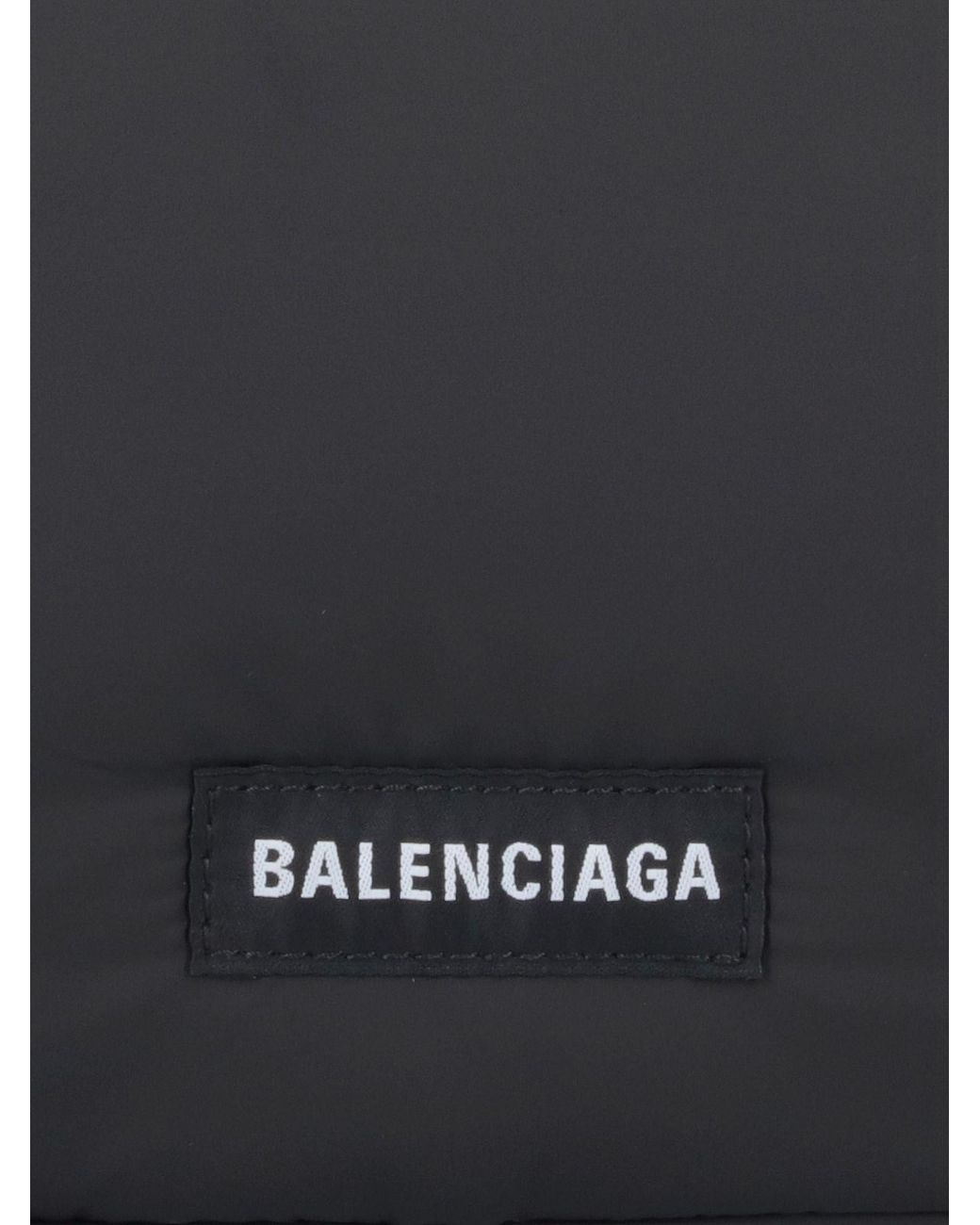 Balenciaga Black Explorer Zipped Crossbody Bag for men