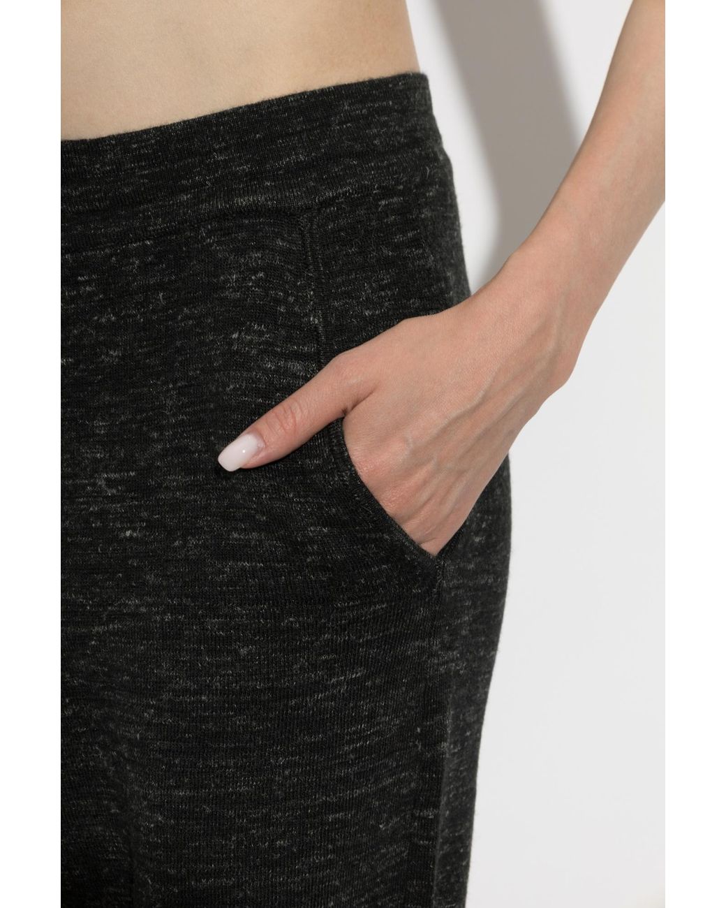 Isabel Marant Black Drawstring Sweatpants