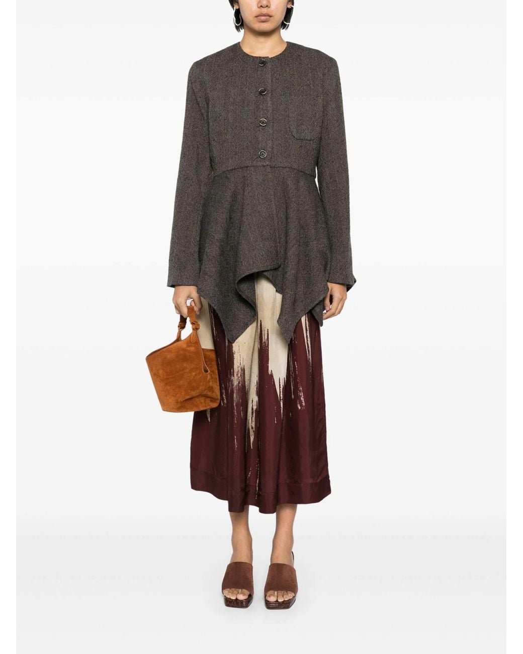 Uma Wang Gray Sydney Koney Jacket