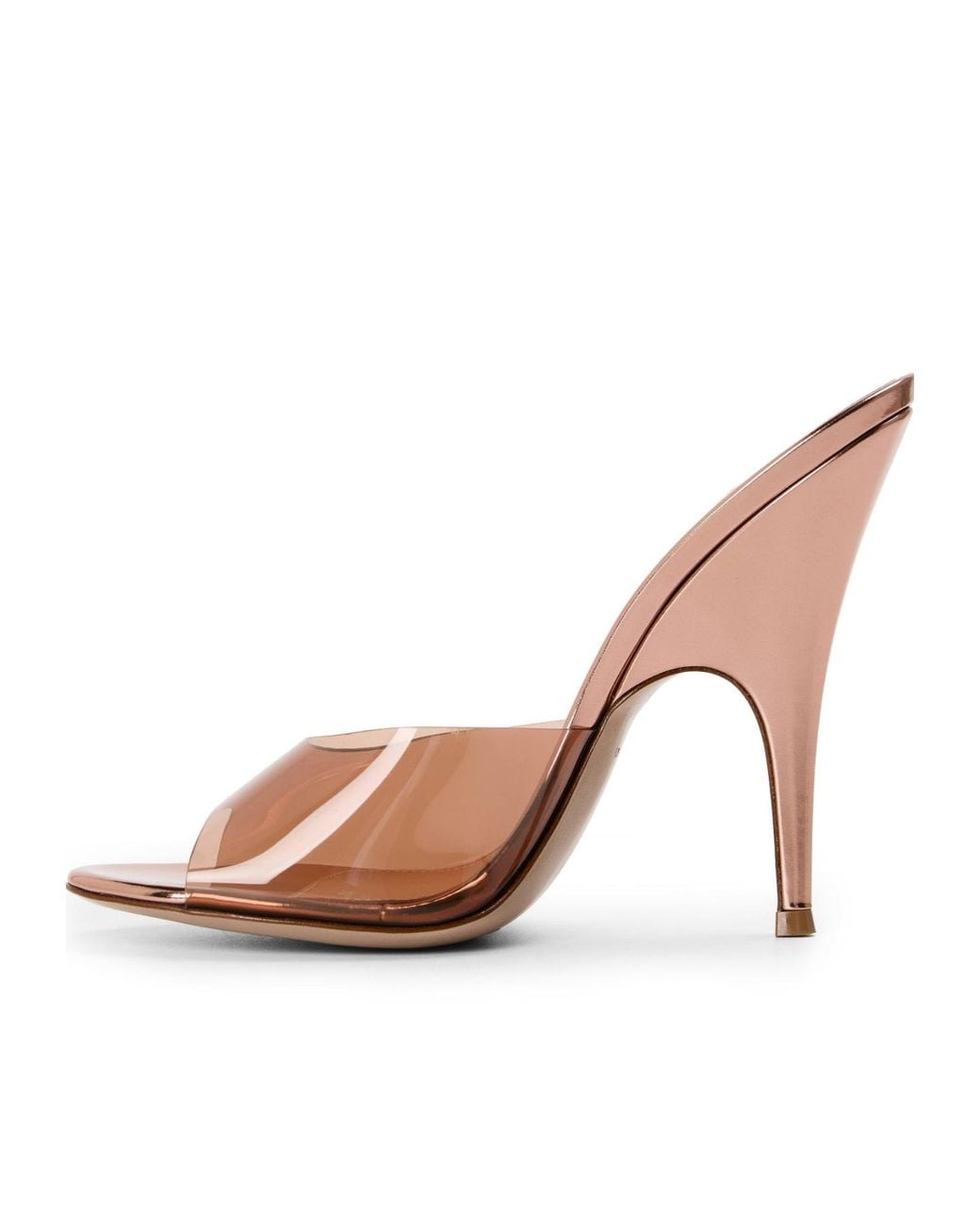 Gianvito Rossi Pink Thinheel Mules