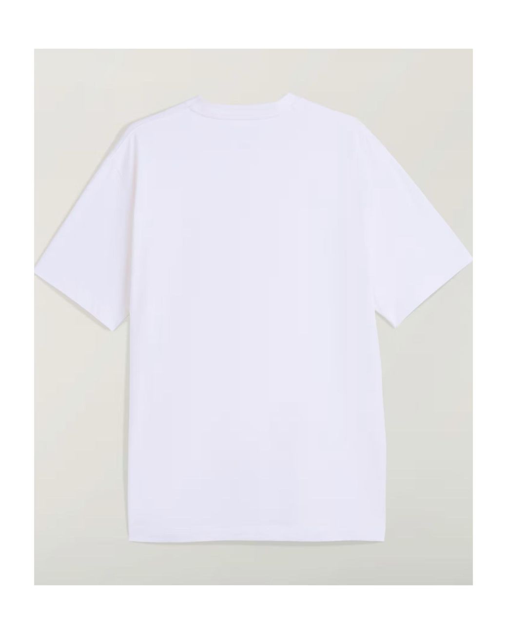Y-3 White Gfx Short Sleeved Crewneck T-Shirt for men