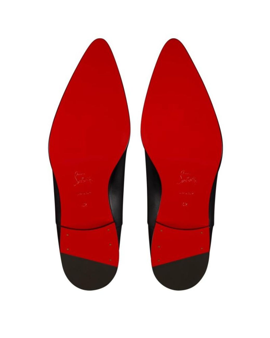 Christian Louboutin Black Pelvis Oxford Shoes for men
