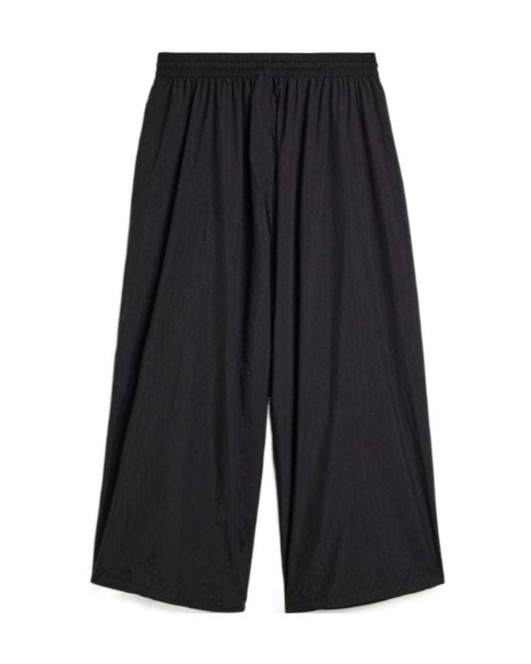 Y-3 Black Relaxed Drawstring Pants for men