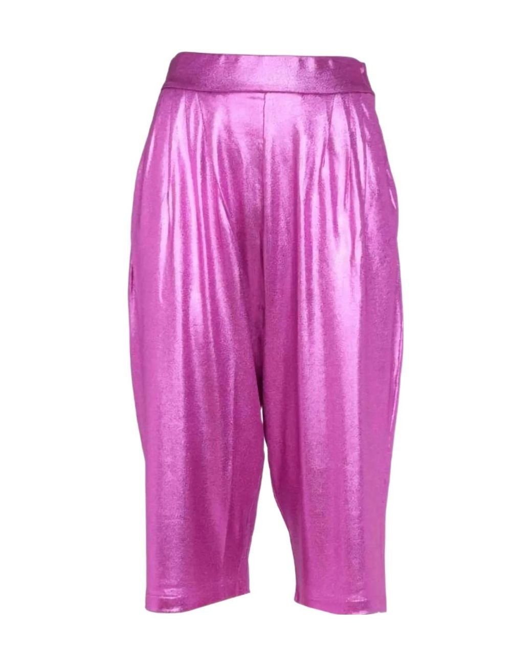 Tom Ford Pink Metallic Effect Bermuda Shorts