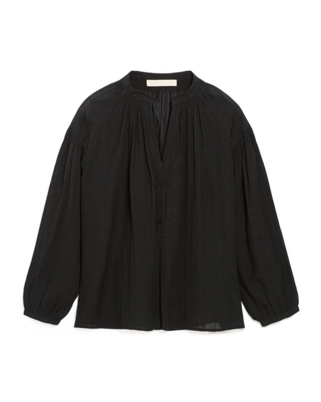 Vanessa Bruno Black Long-Sleeved Shirt