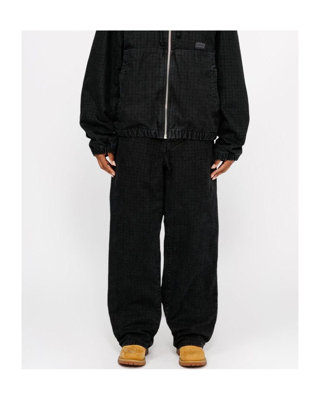 Stussy Black Multi-Pocket Jeans for men