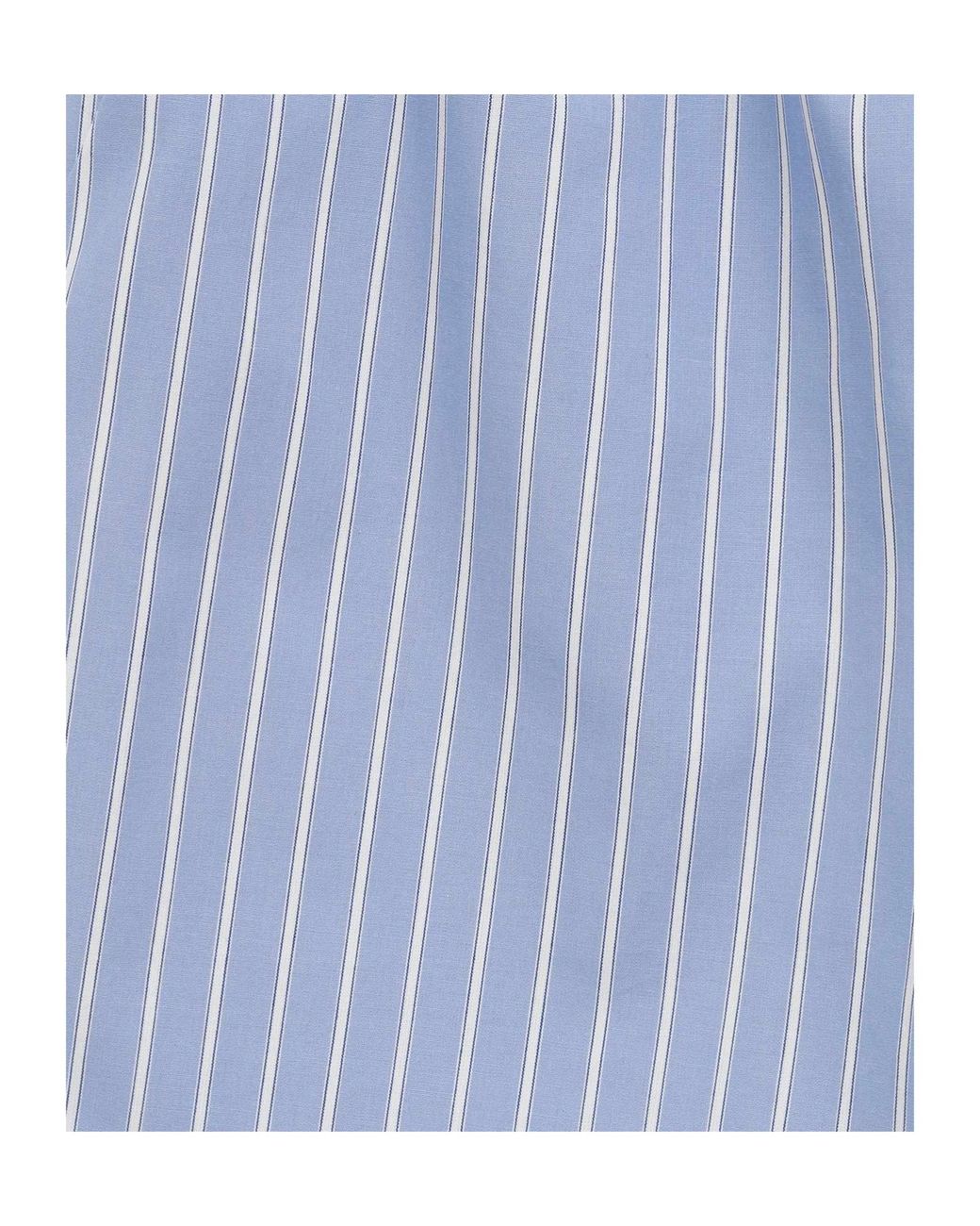 Frankie Shop Blue Striped Shorts