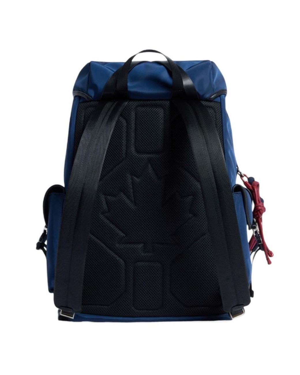 DSquared² Blue Heritage Logo Backpack for men