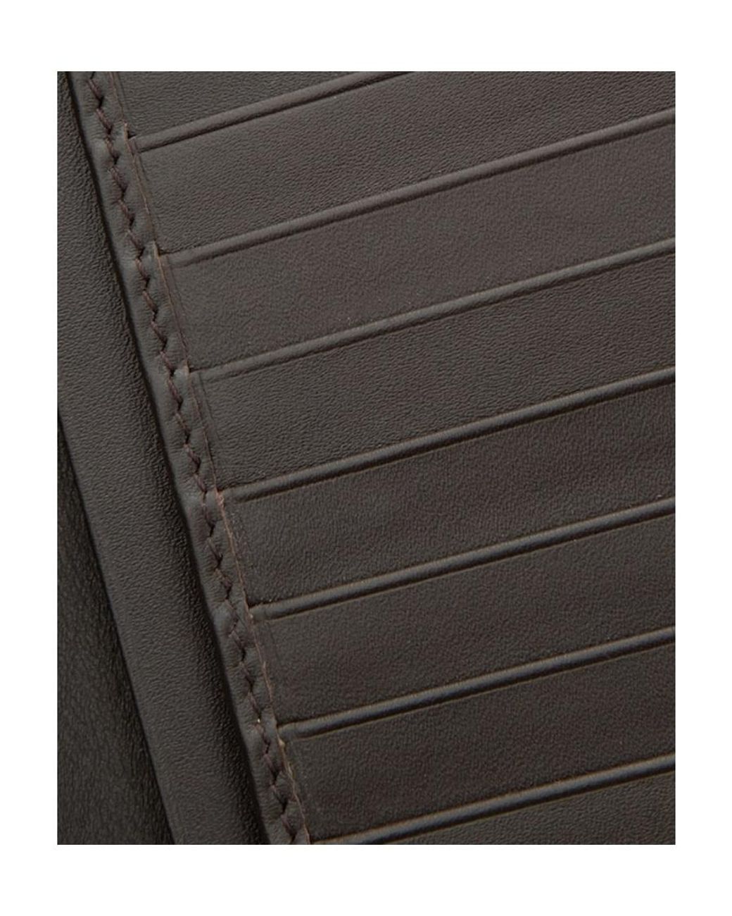 Bottega Veneta Gray Logo Folding Wallet for men