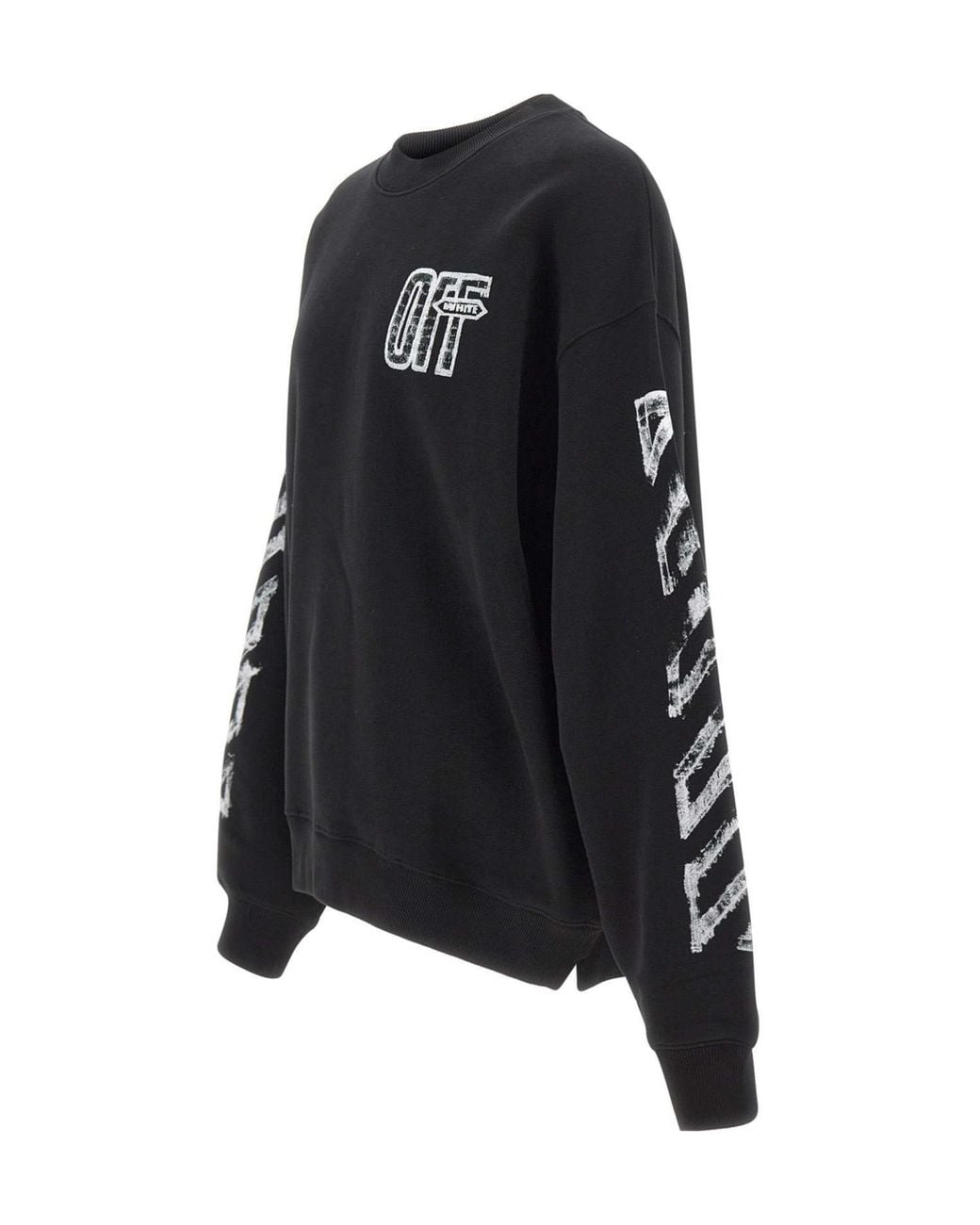 Off-White c/o Virgil Abloh Blue Motion Arrow Skate Sweatshirt for men