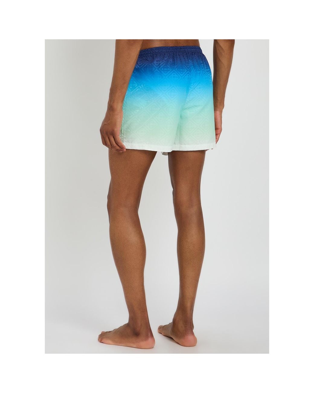 Casablanca Blue Casa Gradient Jacquard Swim Sh for men