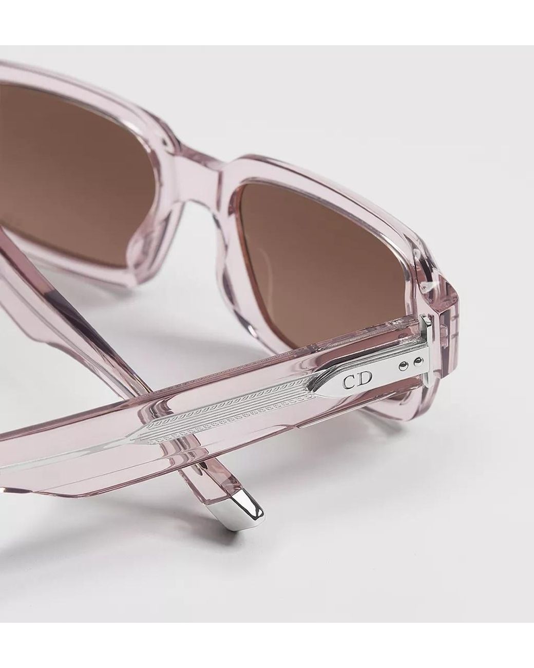 Dior Pink Full-Rim Sunglasses for men