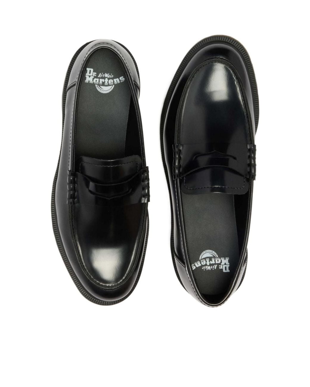 Dr. Martens Black Mayfare Penny Loafers for men