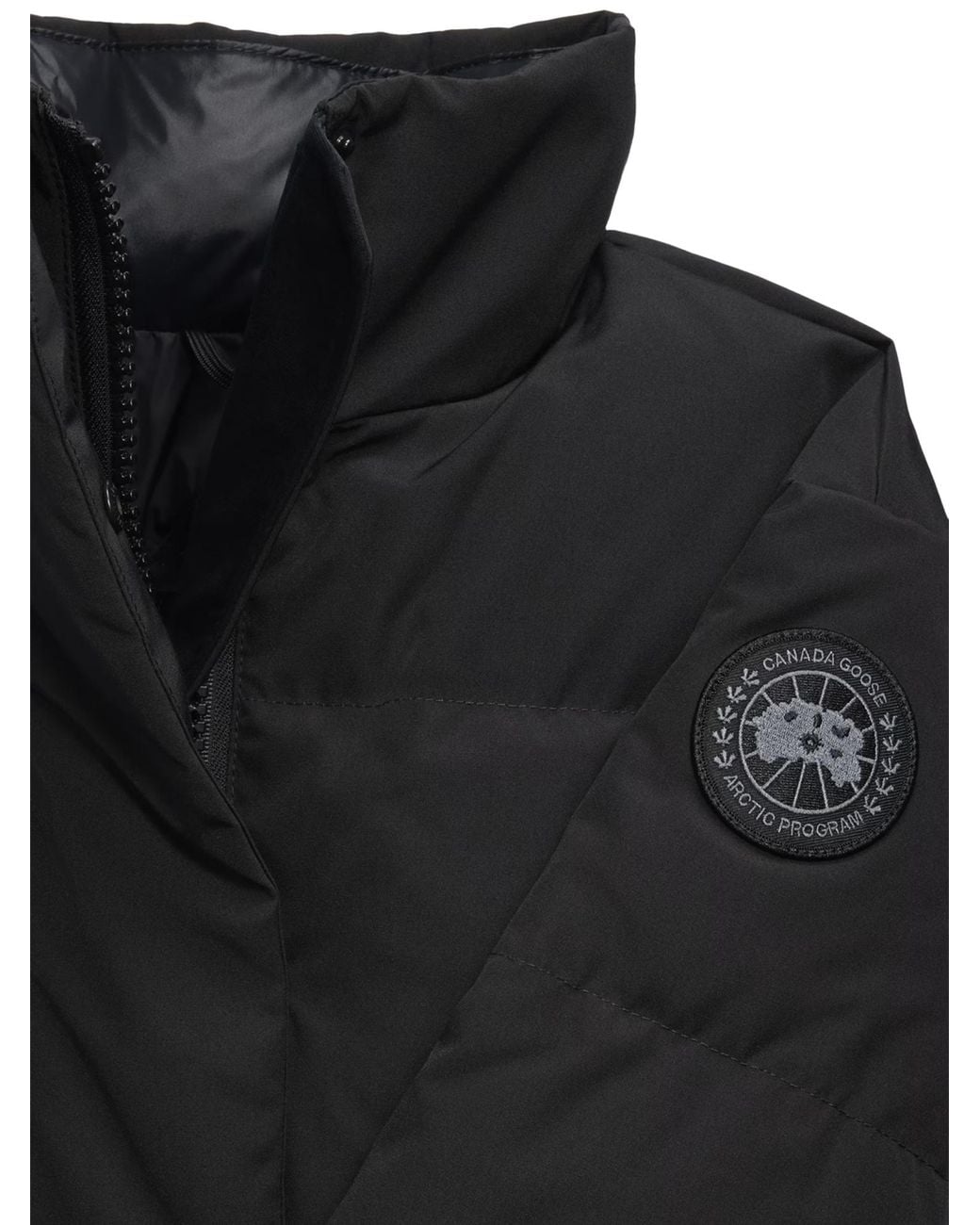 Canada Goose Black Grandview Cropped Jacket