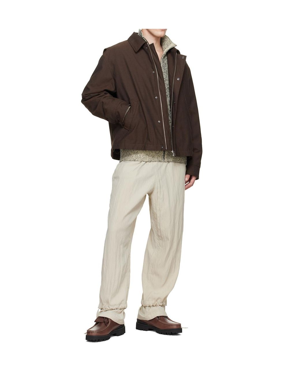 Clarks Brown Wallabee Yukoner Derby Shoes for men