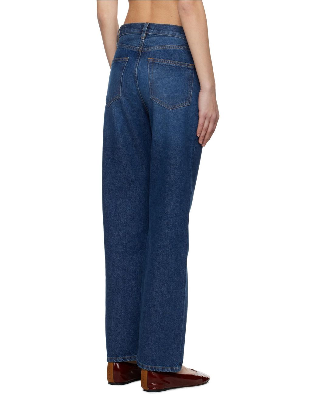 FRAME Blue Le Jane Ankle Jeans