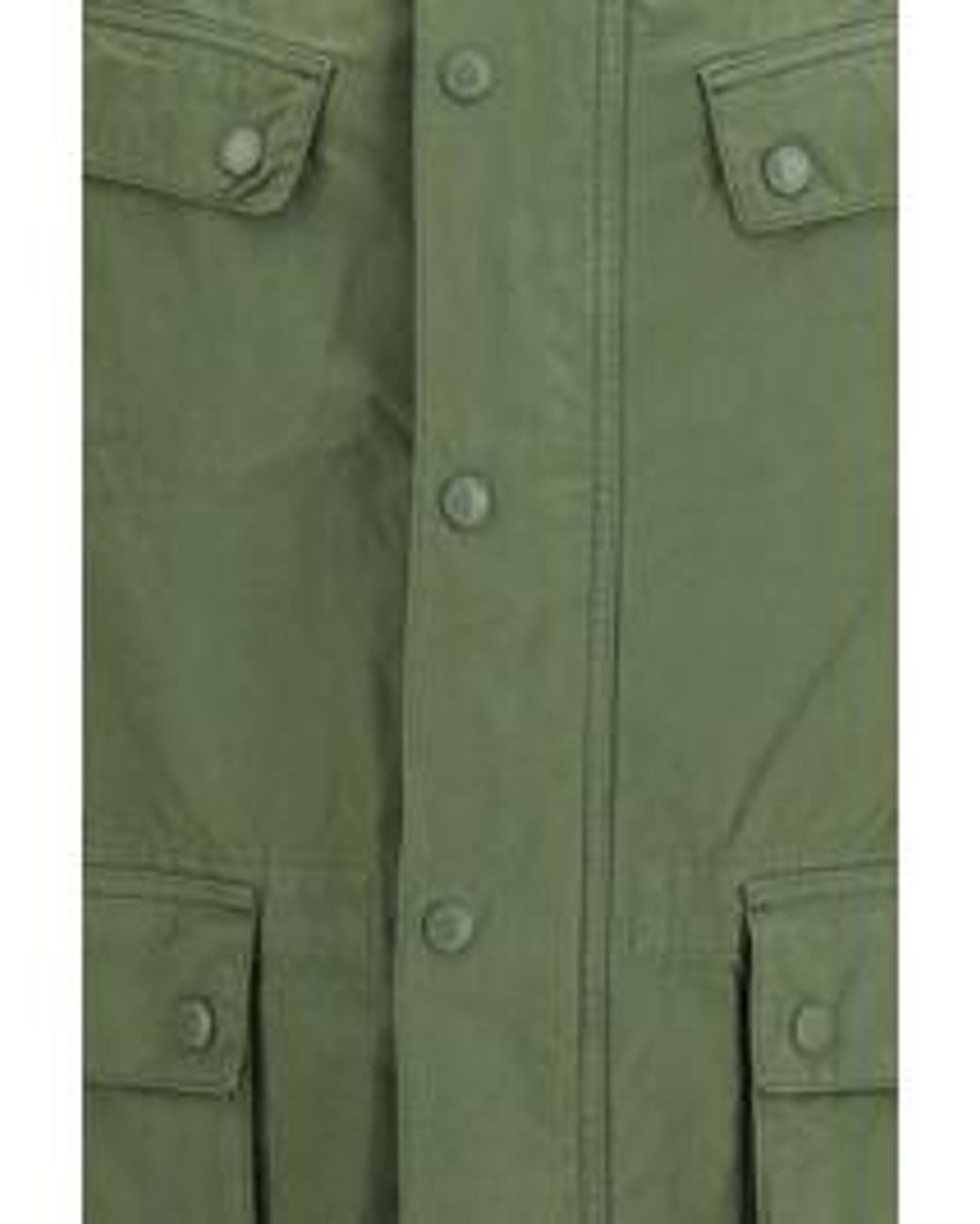 Barbour Green High Neck Pocket Jacket for men