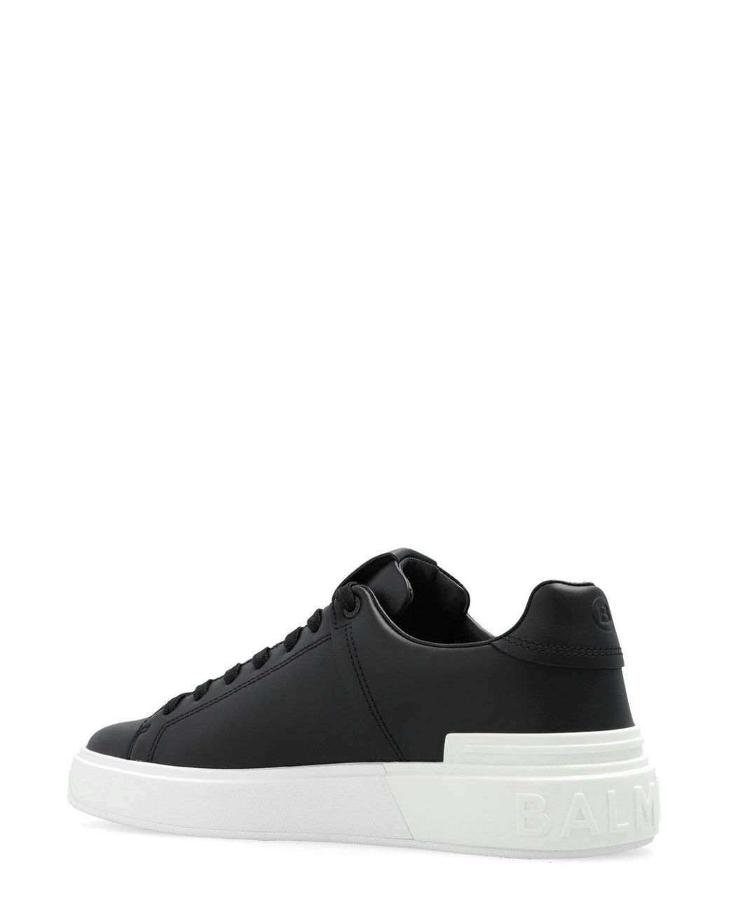 Balmain Black B-Court Sneakers