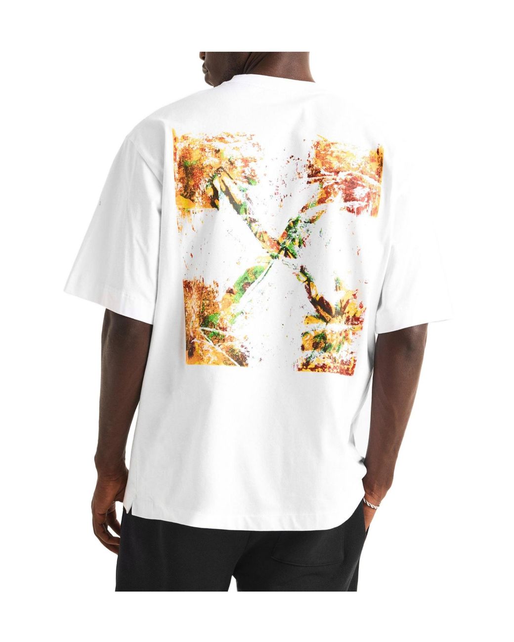 Off-White c/o Virgil Abloh White Printed T-Shirt for men