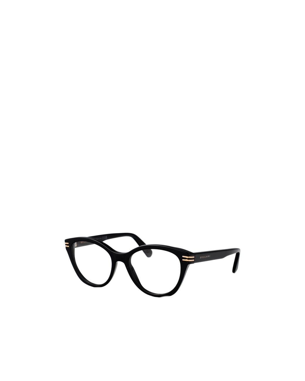 BVLGARI White Bulgari Cat-Eye Glasses