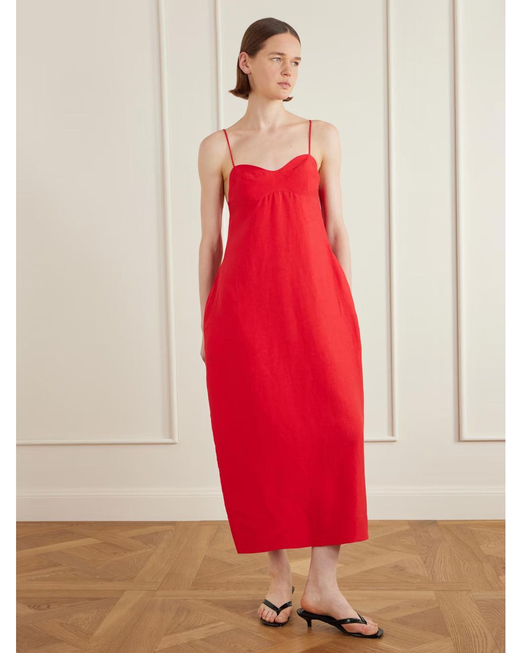 Rohe Red Dahippa Dress