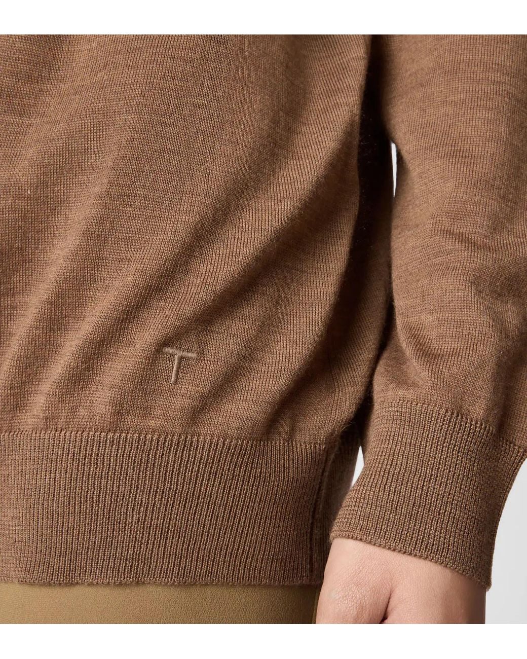 Tod's Brown Button Cardigan