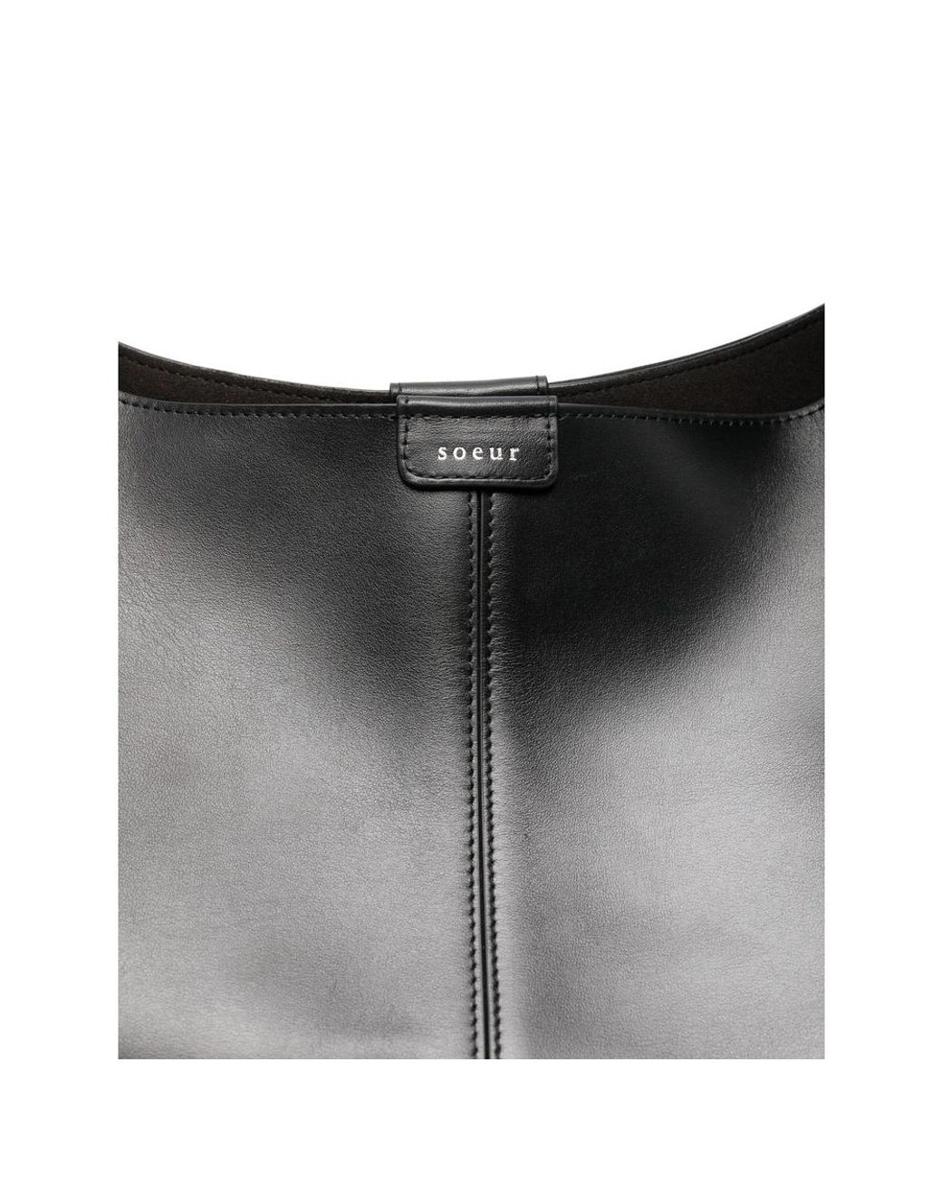 Soeur Black Cosima Leather Shoulder Bag