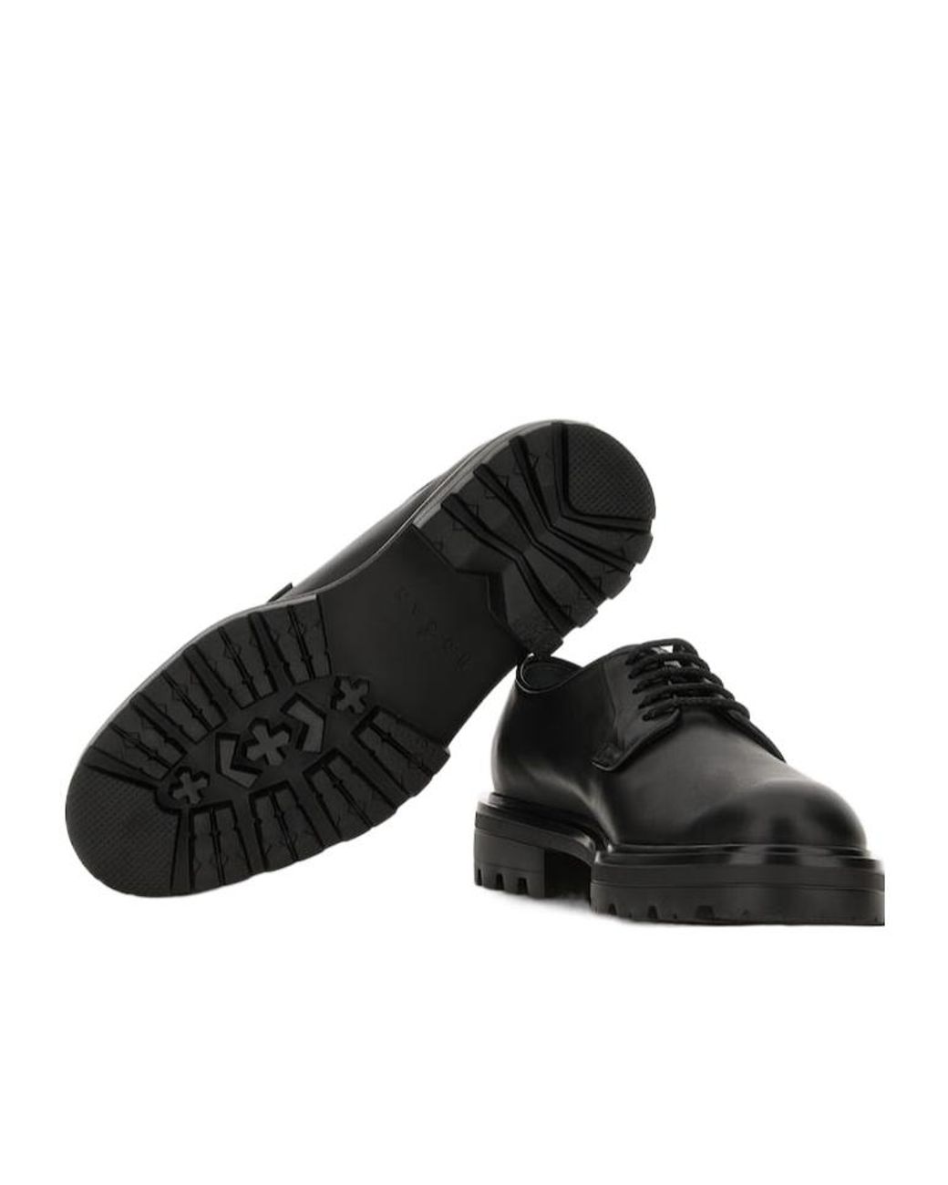 Hogan Black H673 Lace-Up Shoes for men