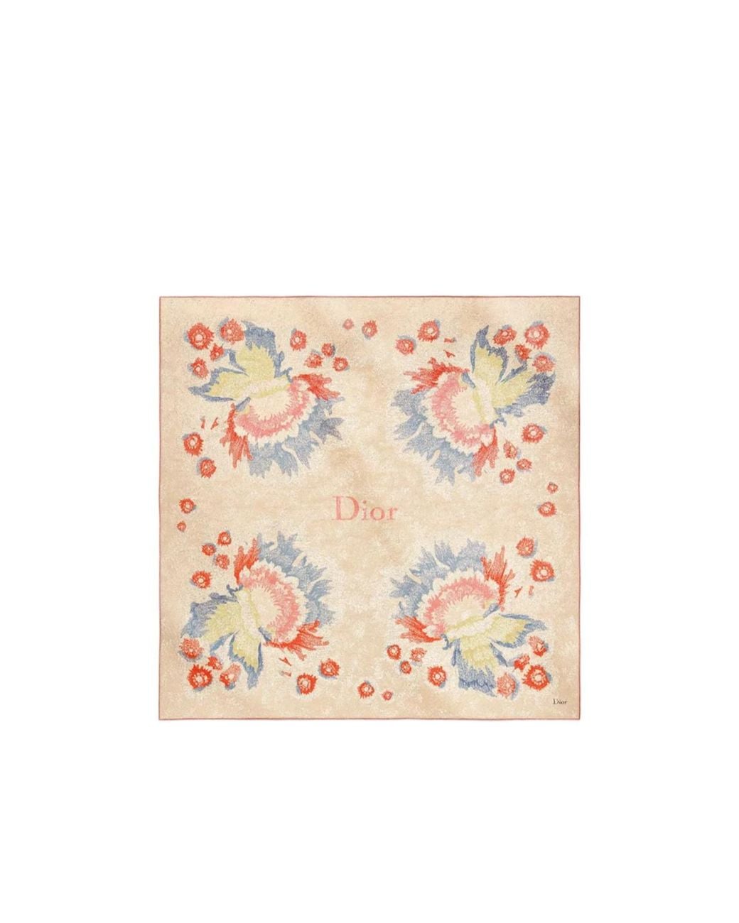 Dior White Byzance Garden Shawl