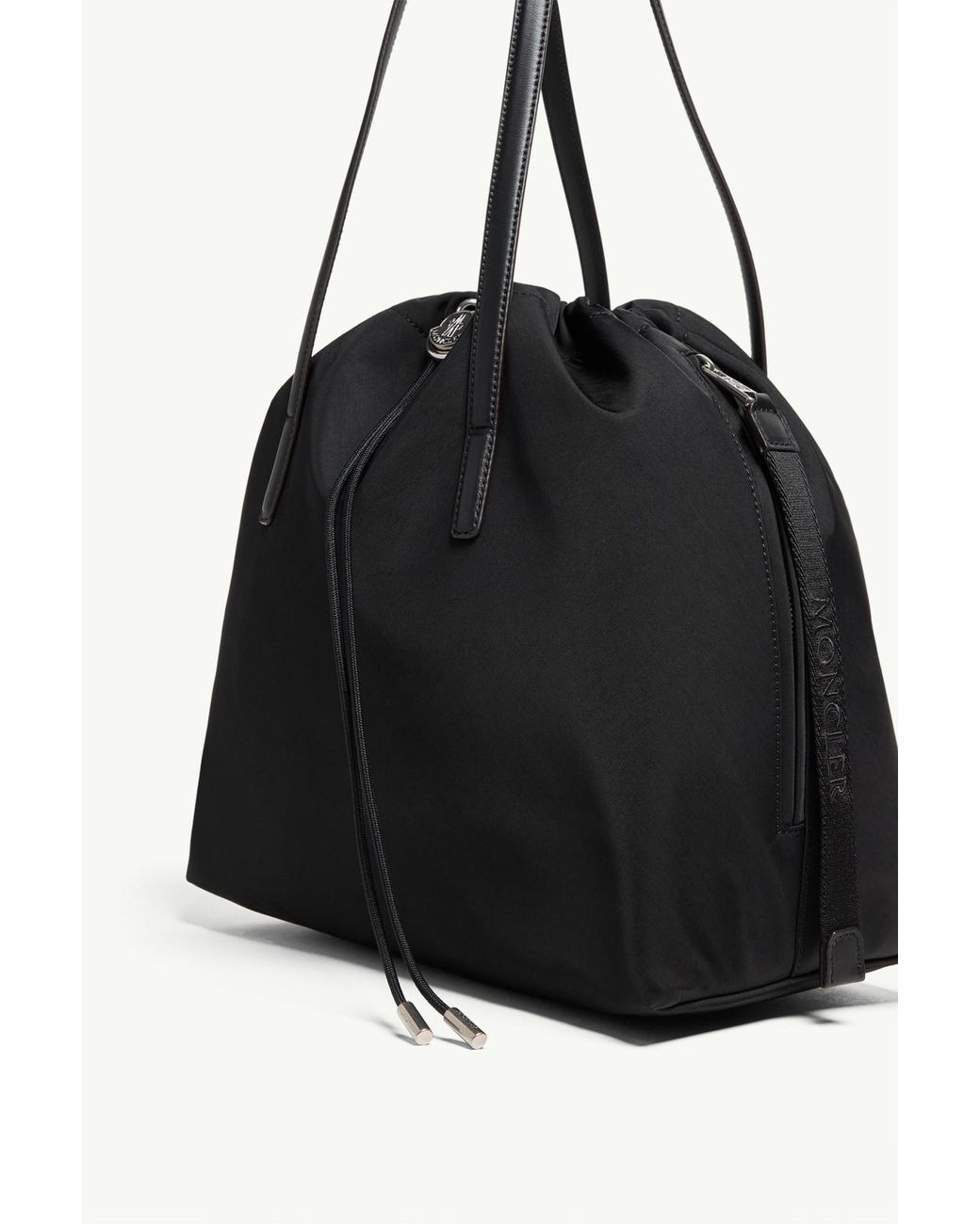 Moncler Black New Trick Water-Repellent Tote Bag