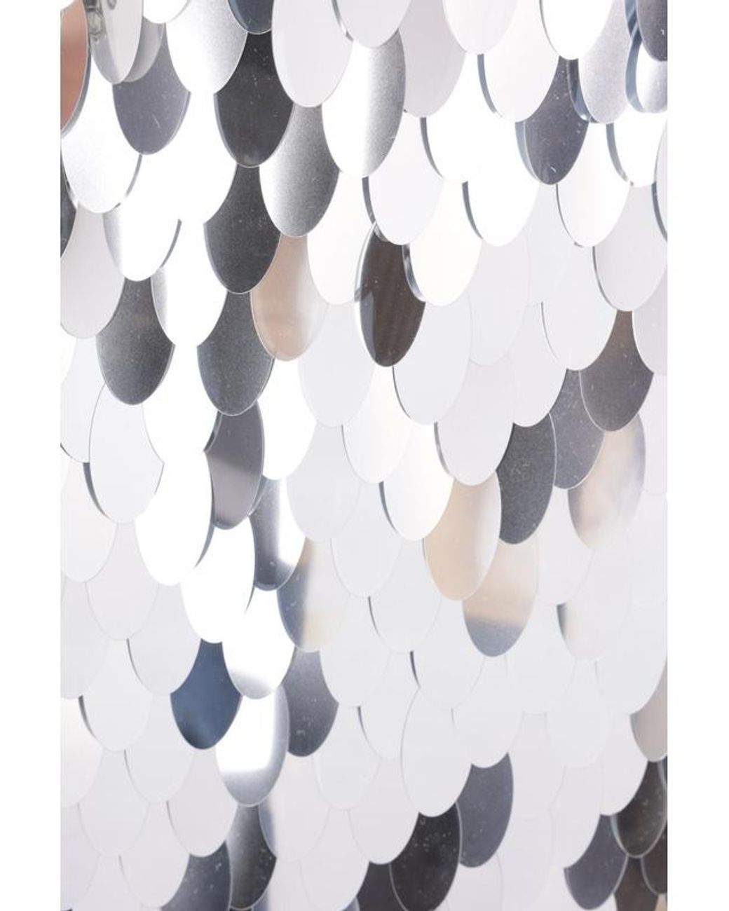Rabanne White Oval-Disc Chain-Link Mini Skirt