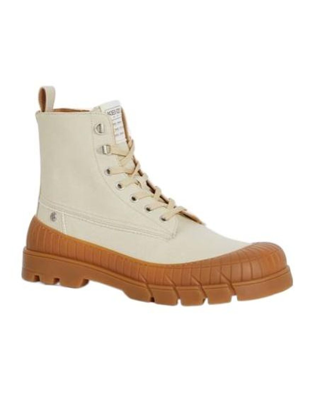 KENZO Natural -Gobi' Lace-Up Boots for men