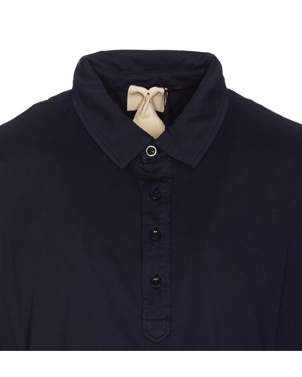 C P Company Blue Short-Sleeved Polo Shirt for men