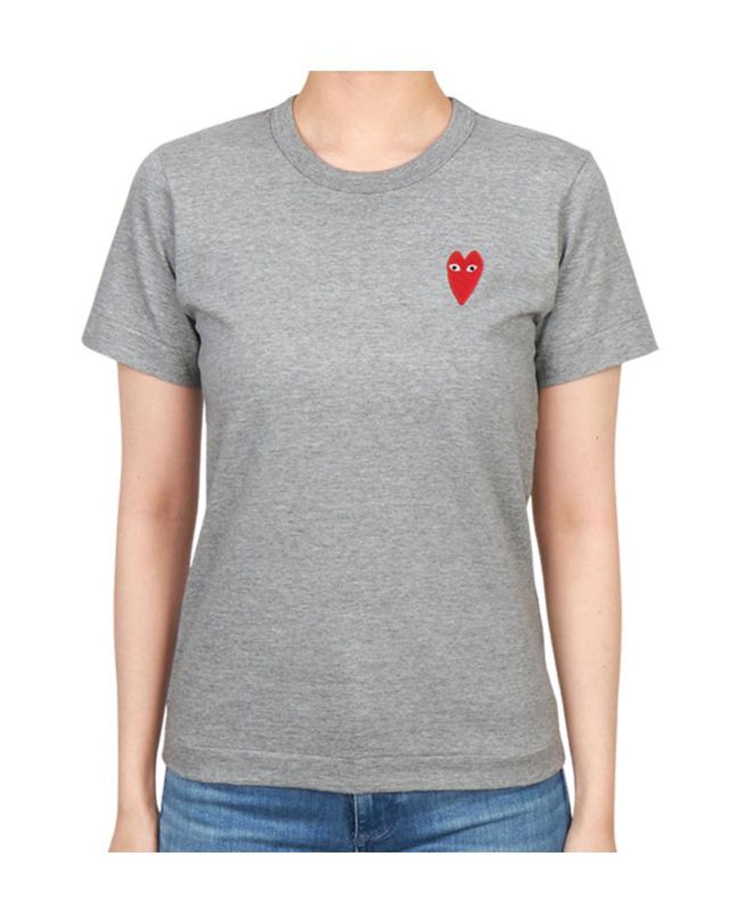 Comme des Garçons Gray Short-Sleeved T-Shirt