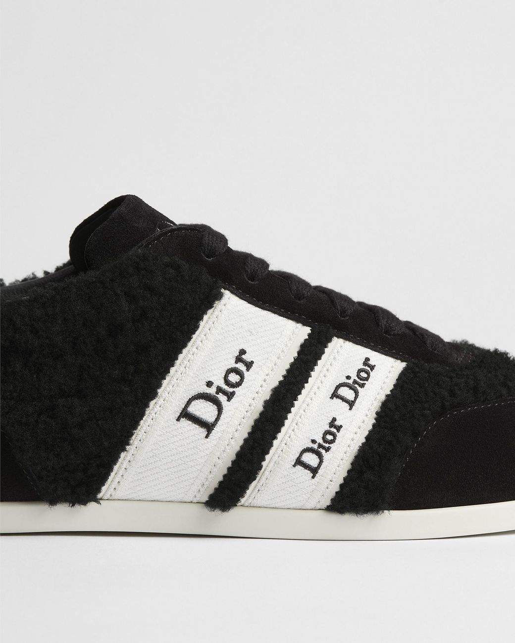 Dior Black Alps Ribbon Sneaker