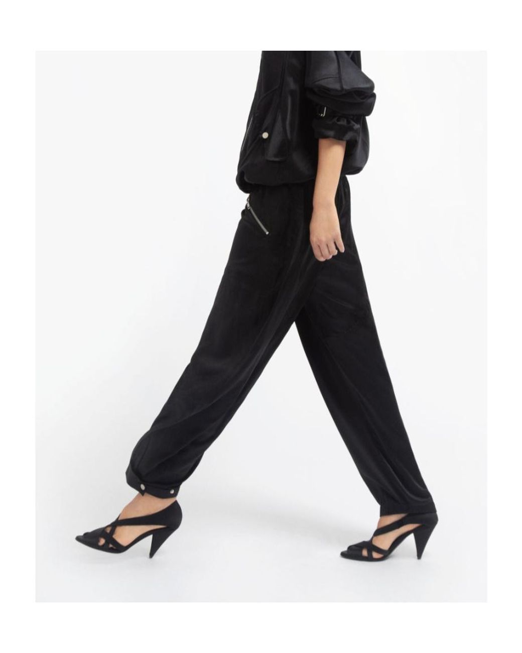 Co. Black Ribbed Jogger