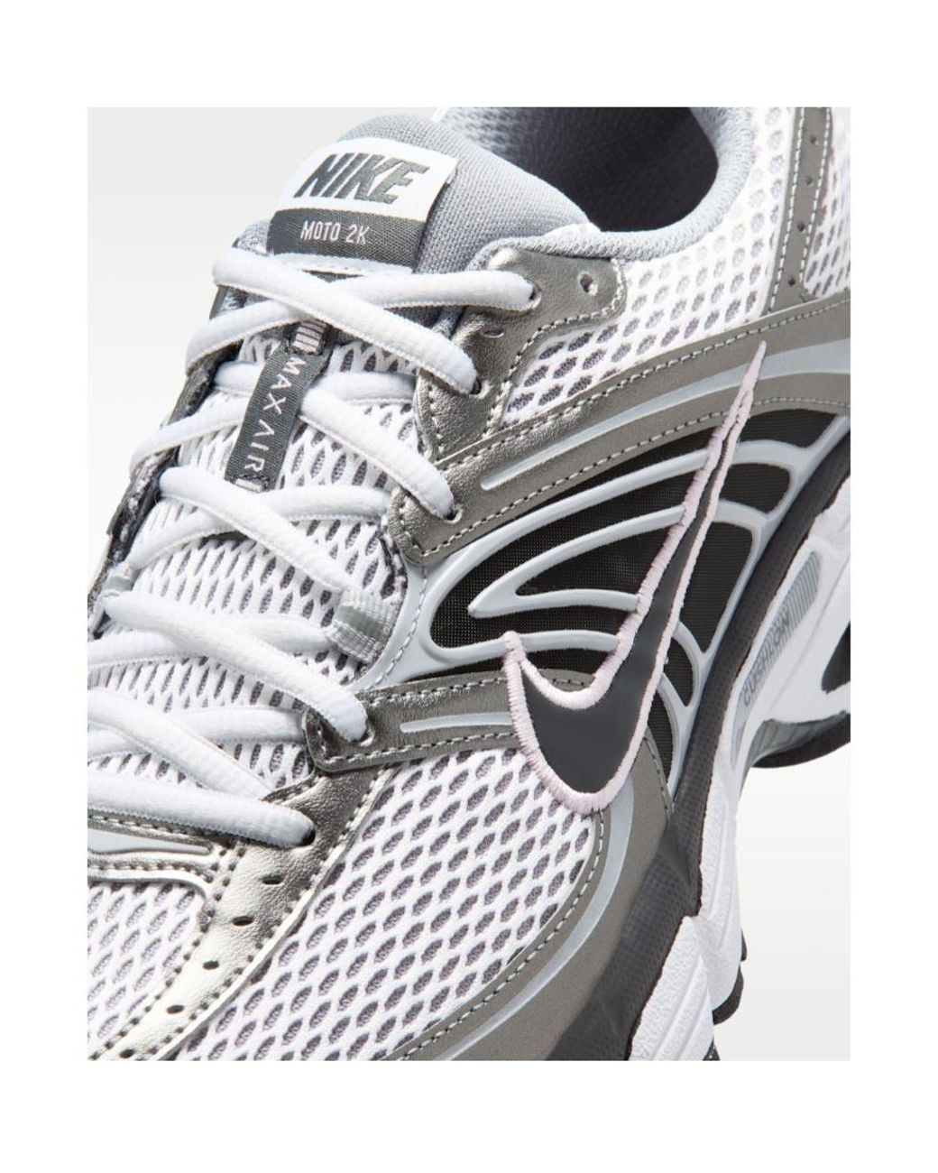 Nike Gray Air Max Moto 2K Running Shoes for men