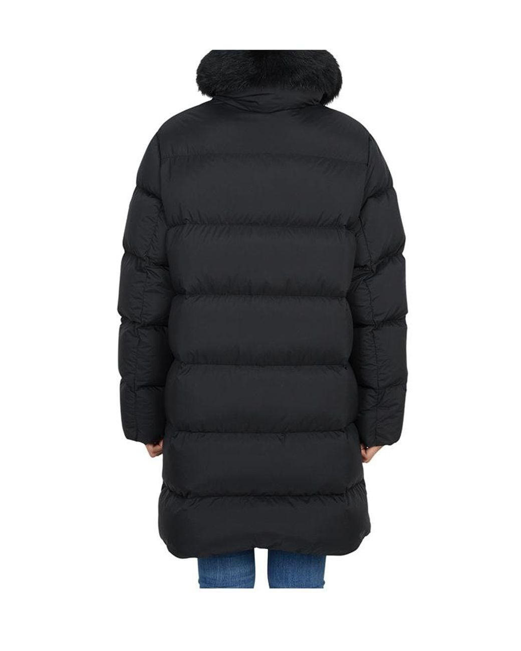 Moose Knuckles Black Belle Dune Padded Coat
