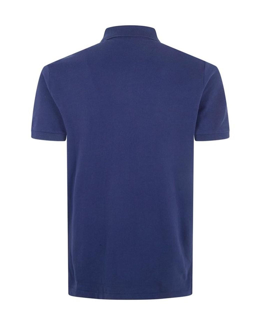 Polo Ralph Lauren Blue Big Pony Slim Fit Polo Shirt for men
