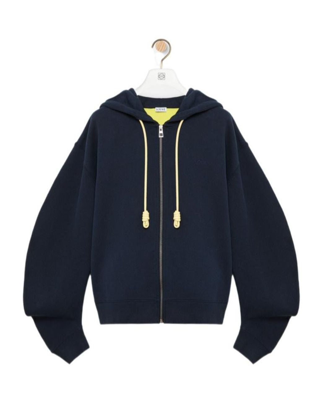 Loewe Blue Zipper Sweatshirt