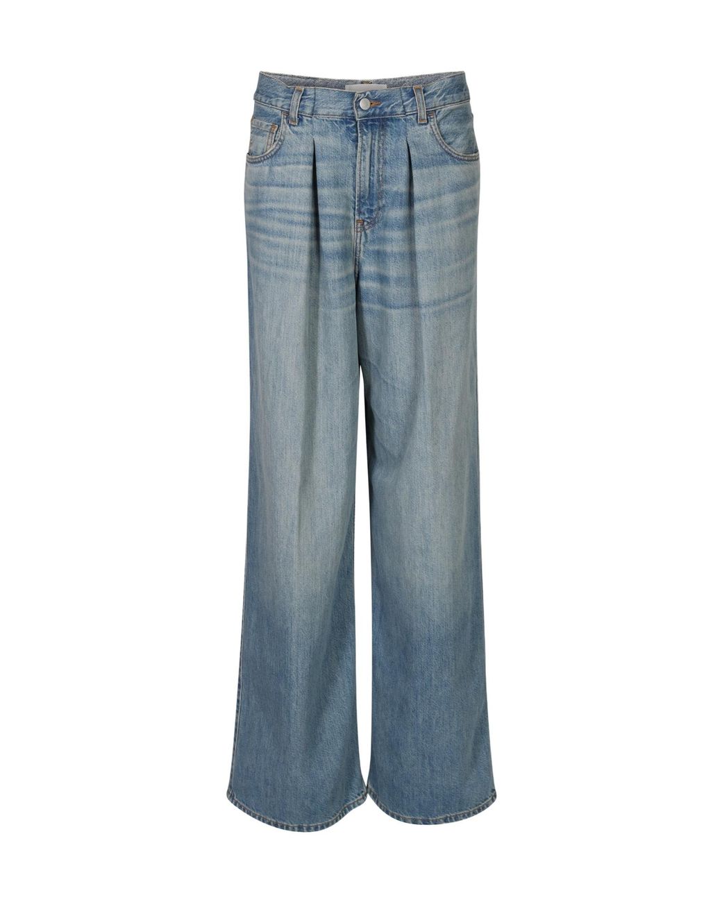 Haikure Blue Jeans With Belt Loops