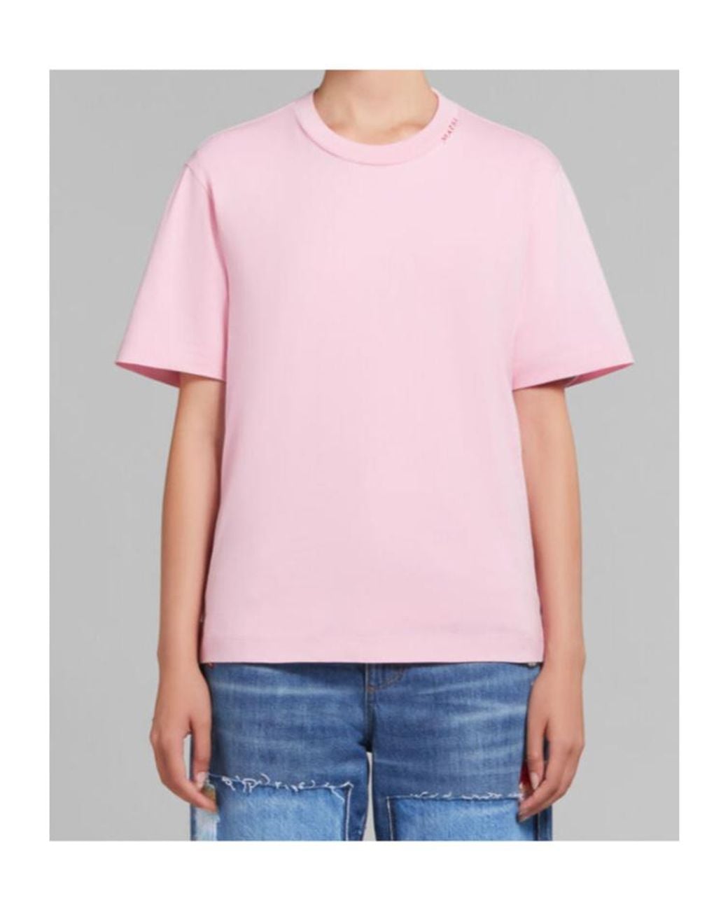 Marni Pink Short-Sleeved T-Shirt