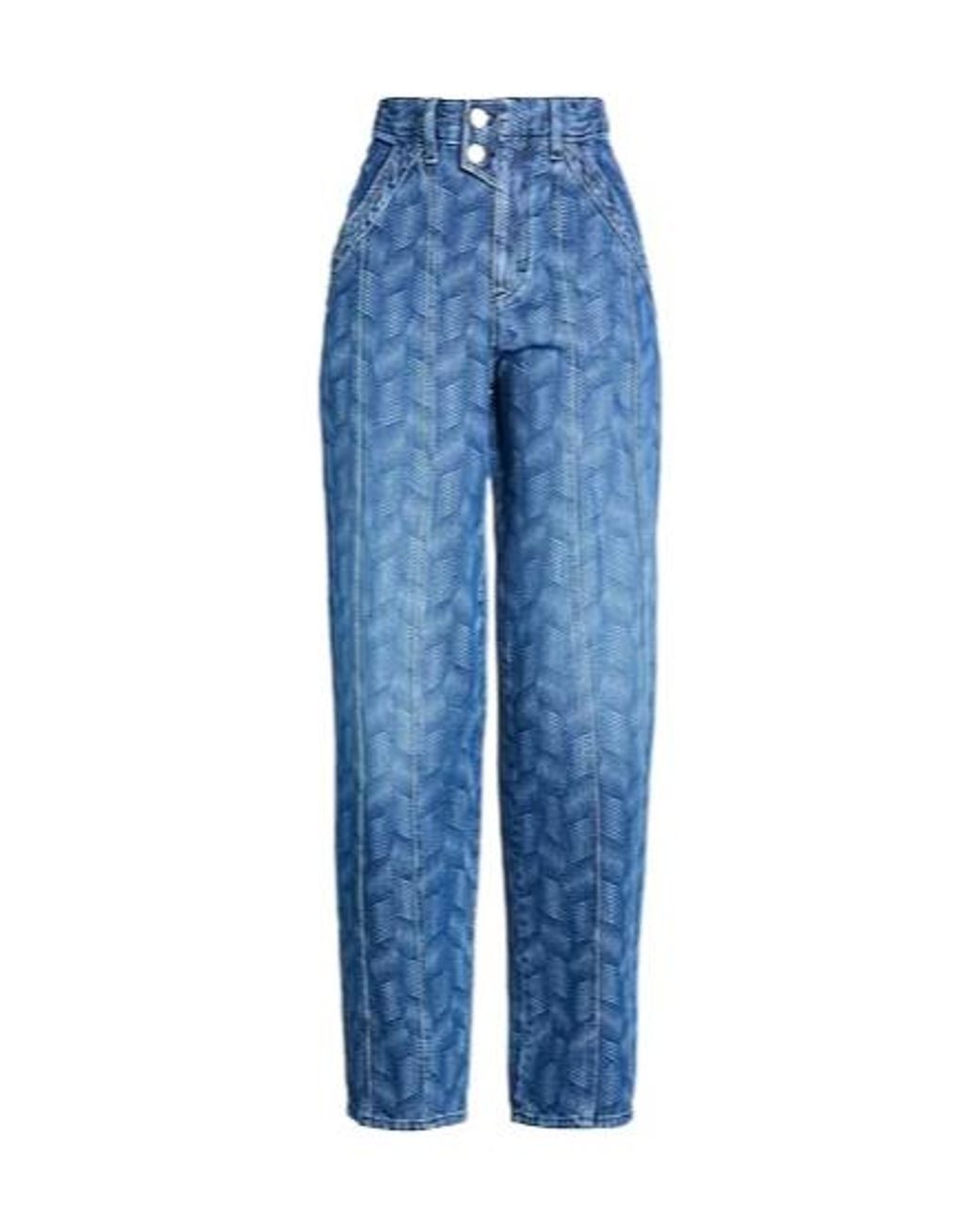 Isabel Marant Blue Denim Trousers
