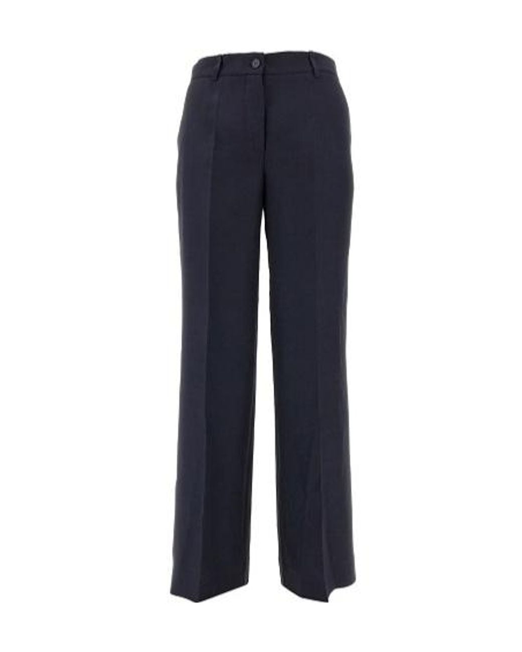 P.A.R.O.S.H. Blue Pressed-Crease Trousers