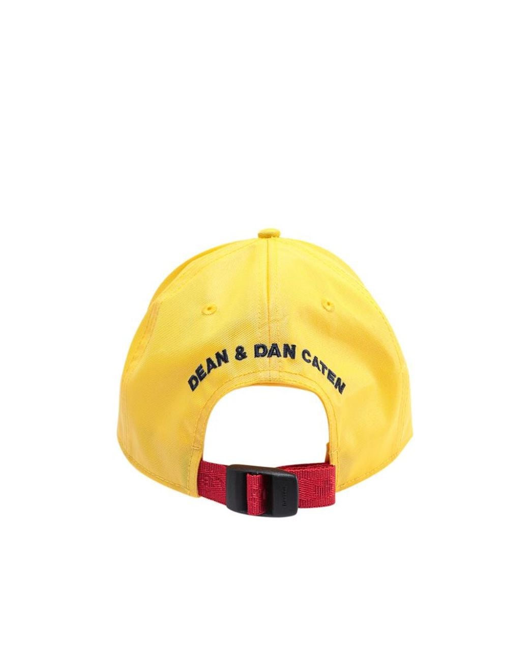 DSquared² Yellow Invicta Logo Patch Baseball Cap for men