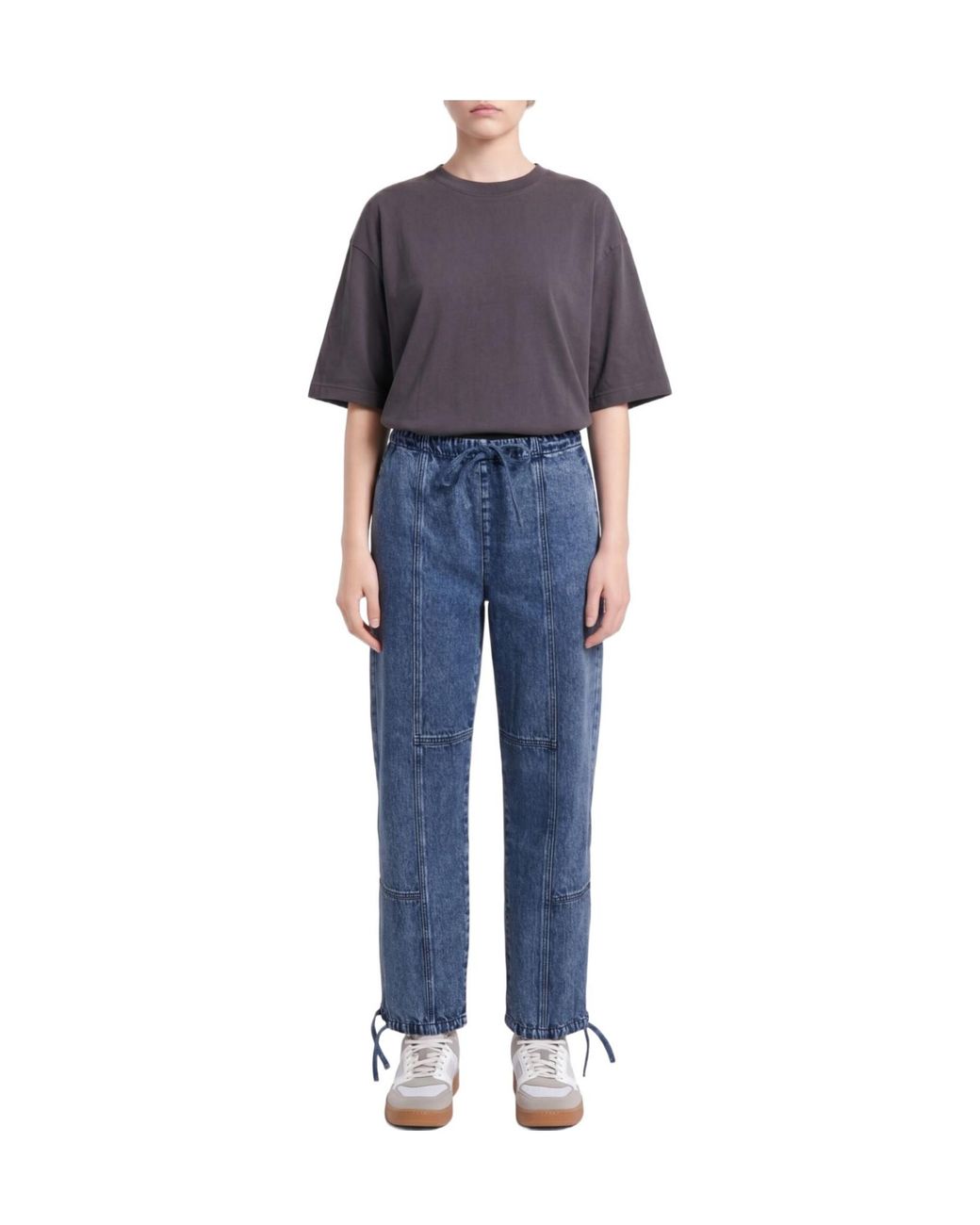 Rag & Bone Blue Straight Denim Trousers