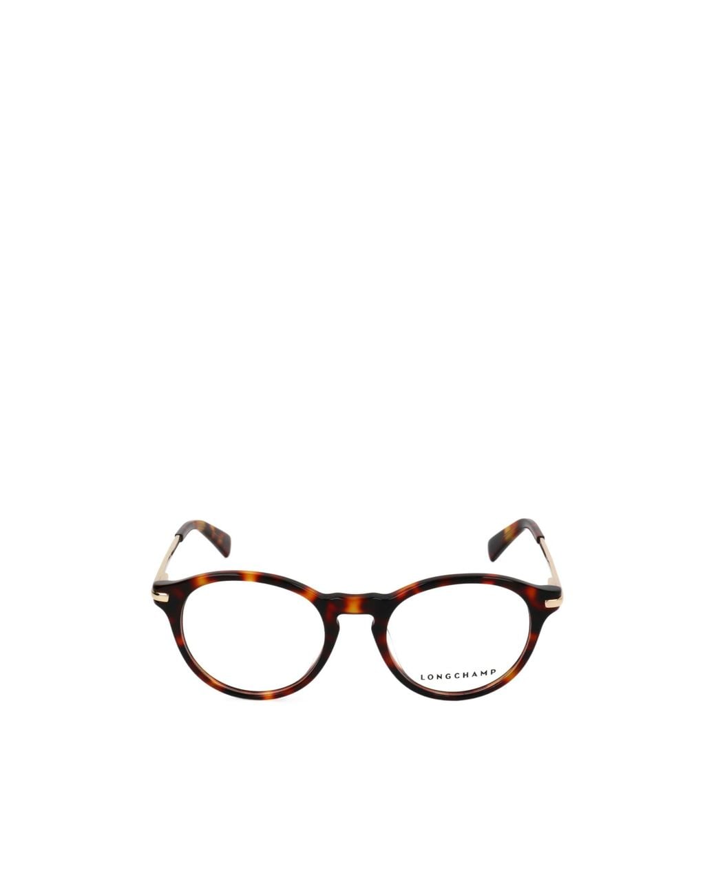 Longchamp White Oval Frame Glasses