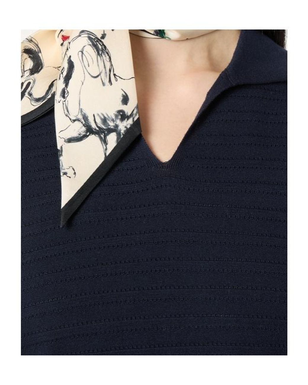 Loro Piana Blue Touch Royal Lightness Polo Shirt